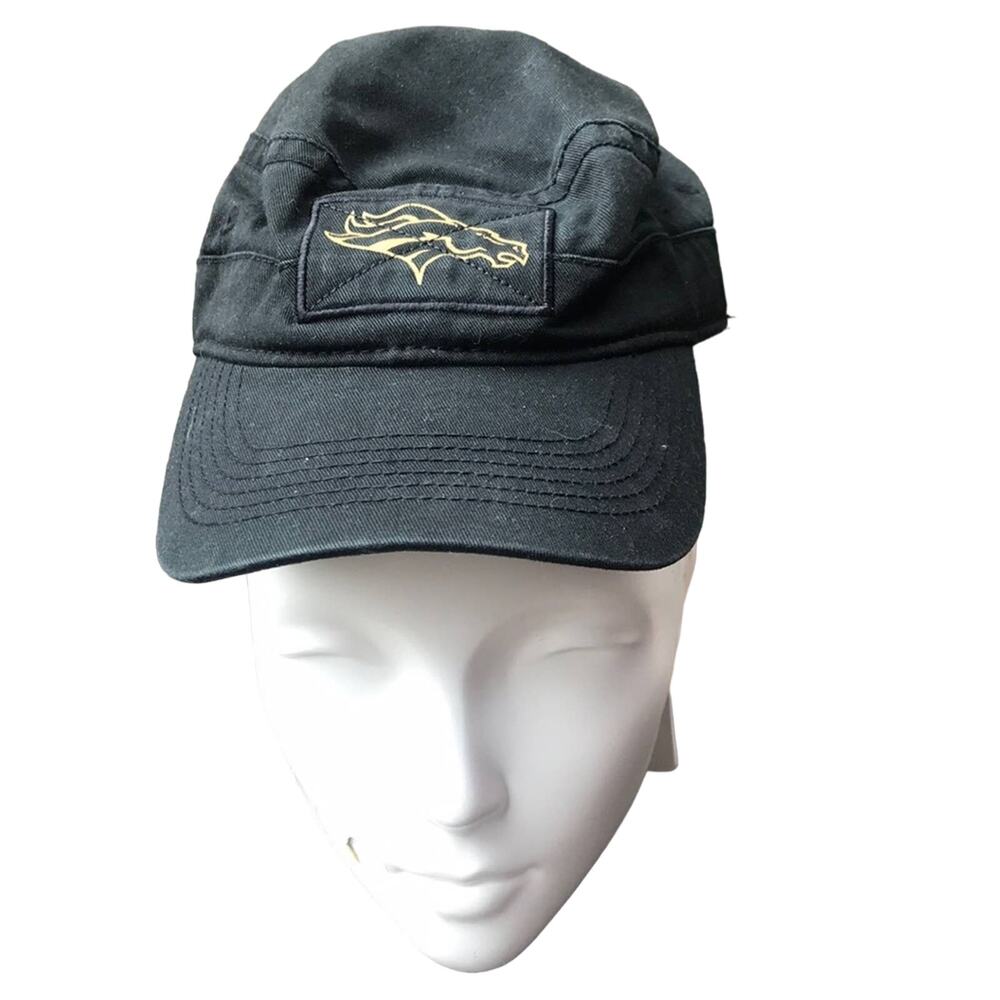 NFL Denver Bronco's Football Black Women's Hat Size S/M